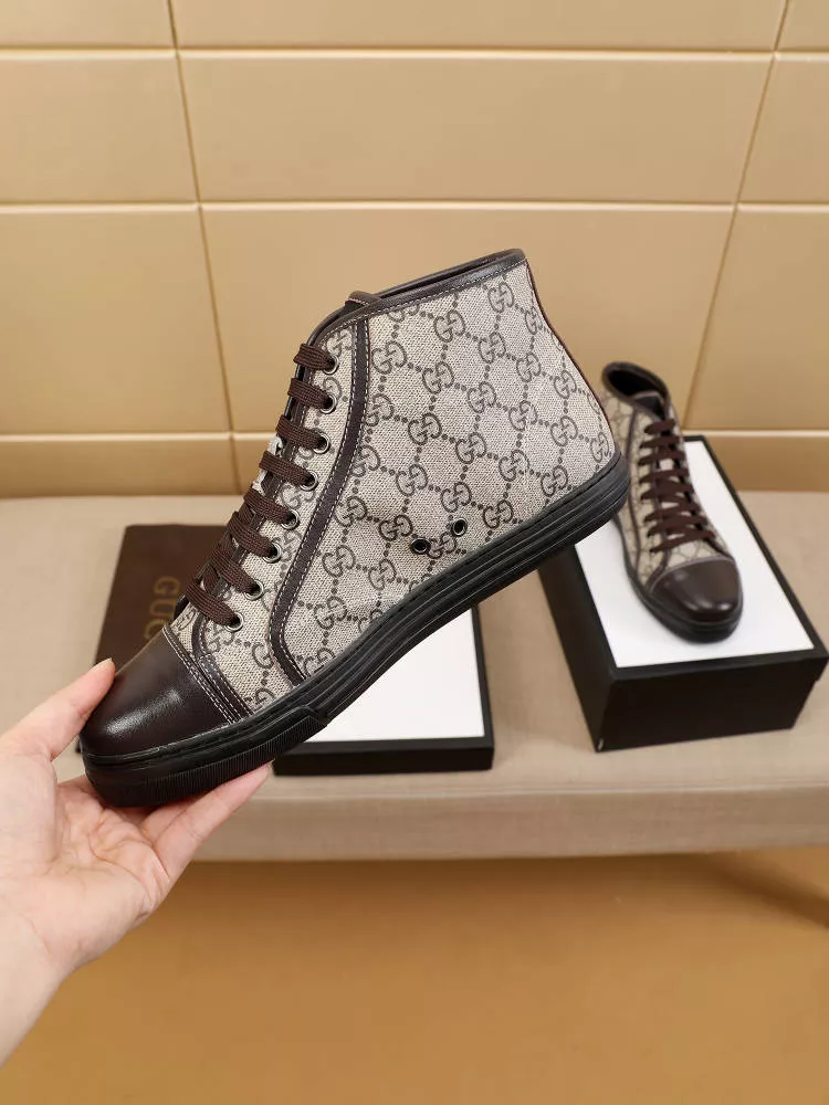 gucci high tops chaussures pour homme s_12b4a164